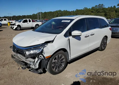 2022 Honda Odyssey Exl from USA, damaged, VIN 5FNRL6H7XNB048794
